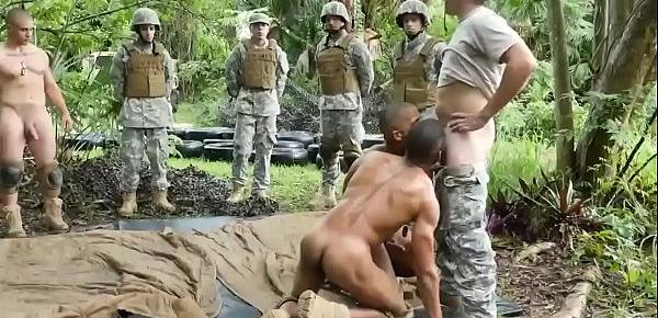  Gay men military photo asshole Jungle plumb fest